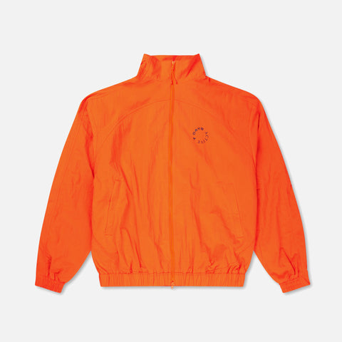 7 Days Active Track GREEN Jacket - Neon Orange