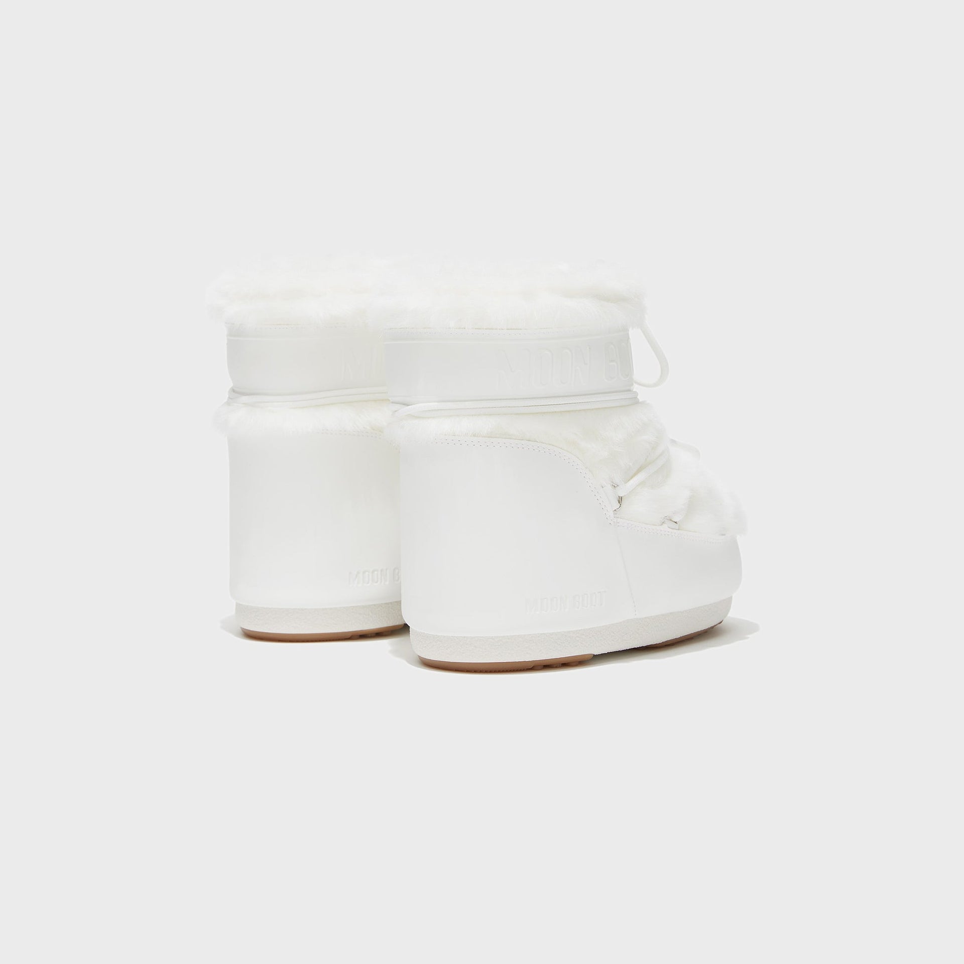Moon Boot WMNS Icon Low Faux Fur Boots - White