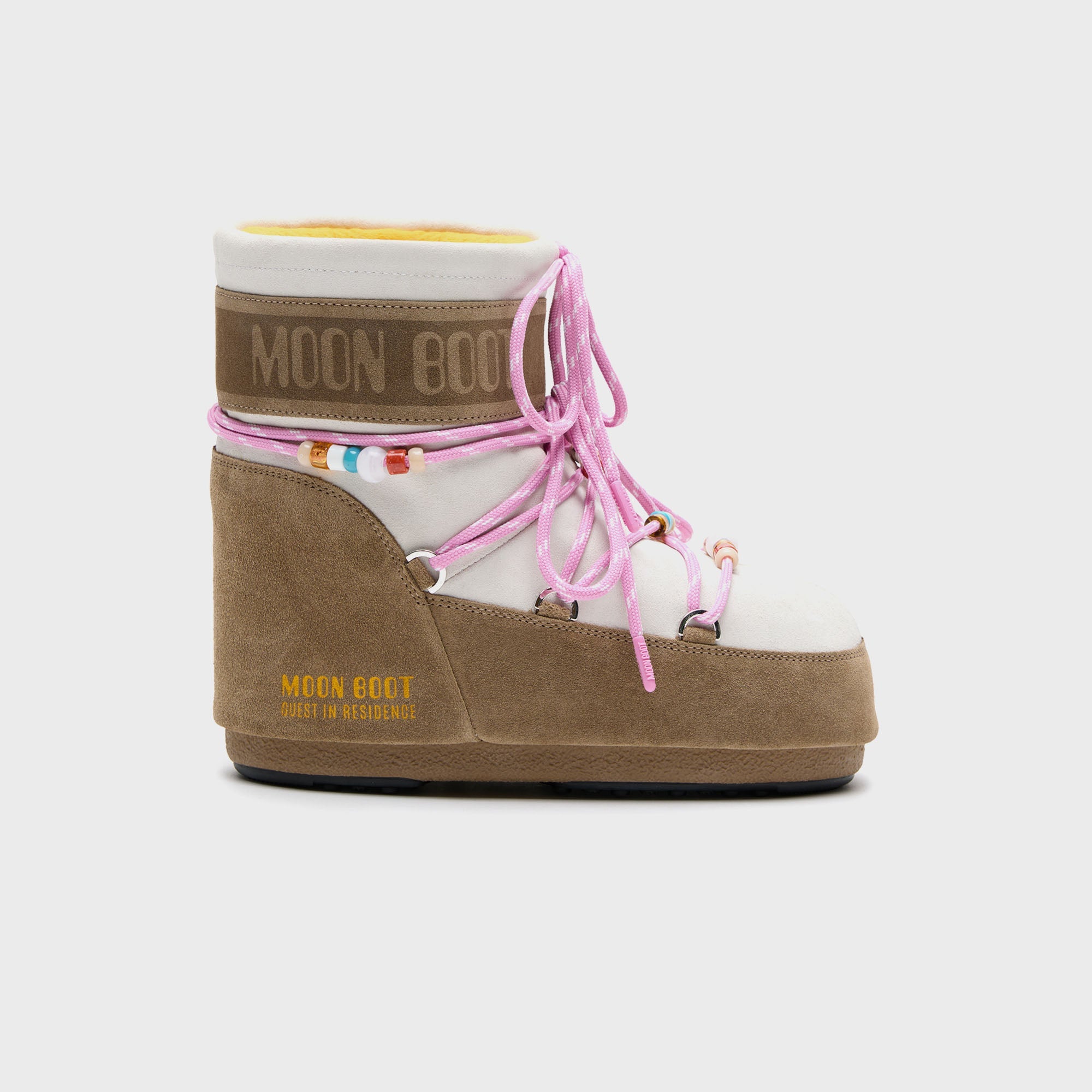 Moon Boot x Guest In Residence WMNS Beaded Suede Boots - Honey