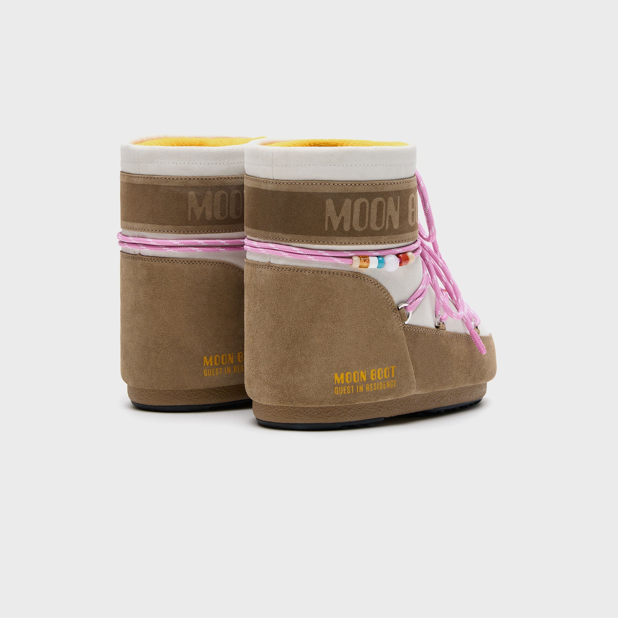 Moon Boot x Guest In Residence WMNS Beaded Suede Boots - Honey