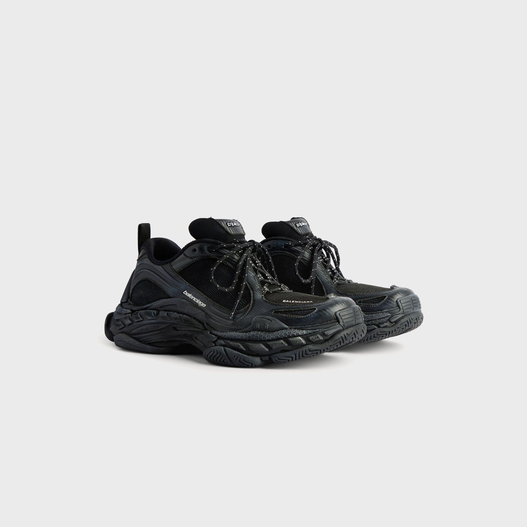 Balenciaga Triple S.2 - Black / Dark Grey – Kith
