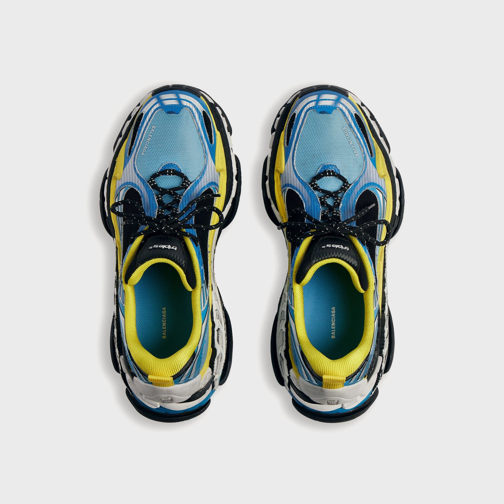 Balenciaga Triple S.2 - Blue / White / Yellow