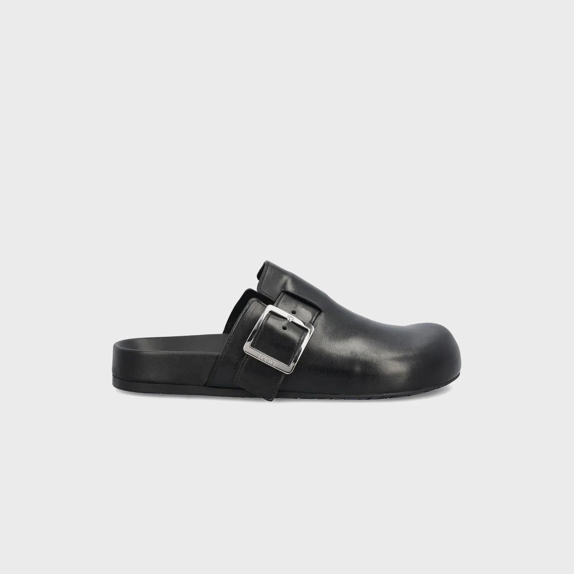 Loewe Ease Buckle Mule - Black