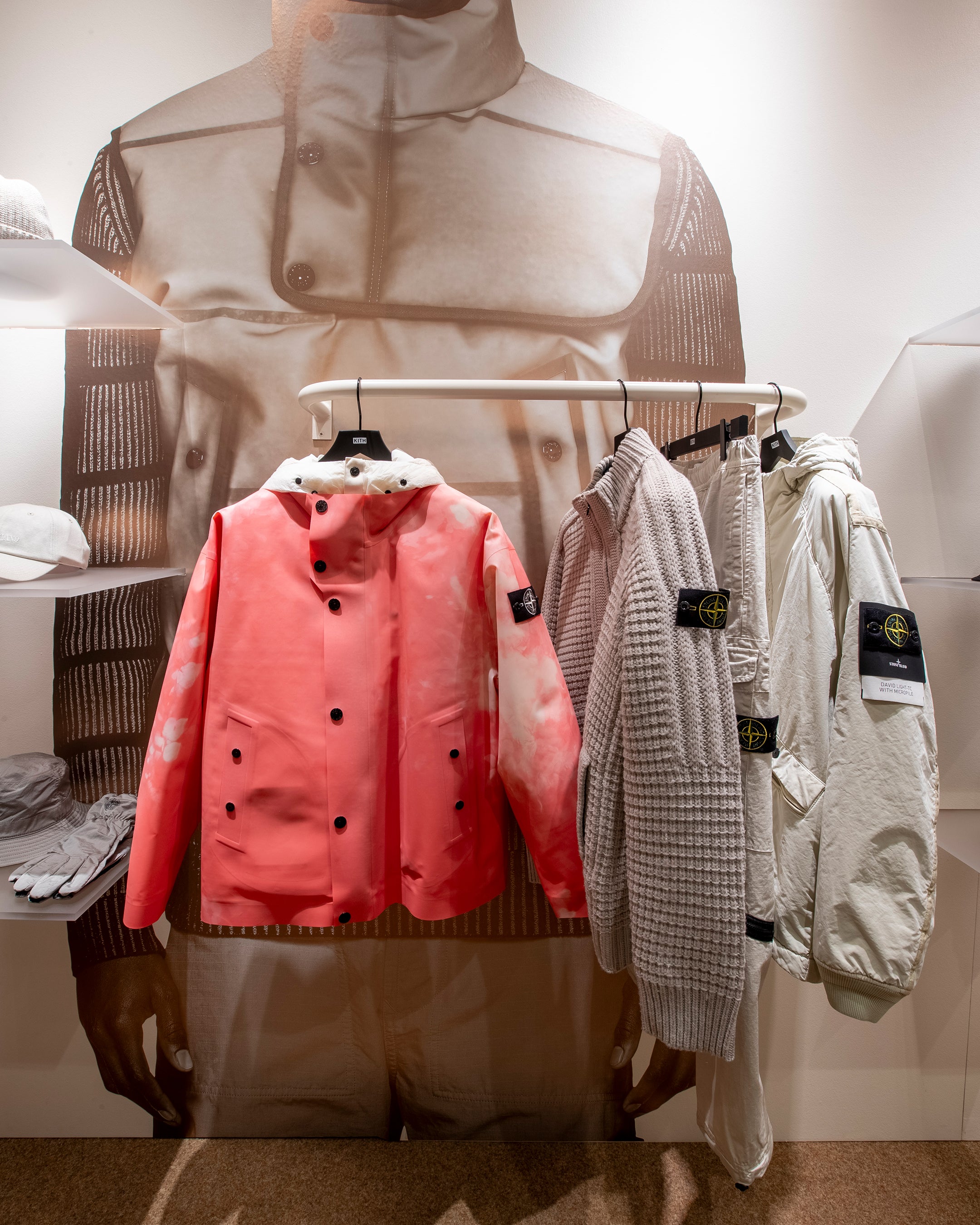 Kith shop stone island