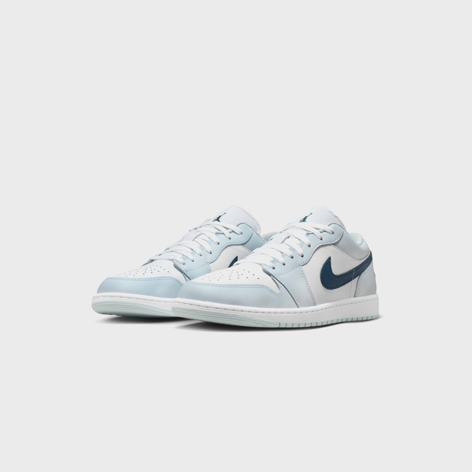 Jordan Air Jordan 1 Low - Aura / Squadron Blue / White – Kith