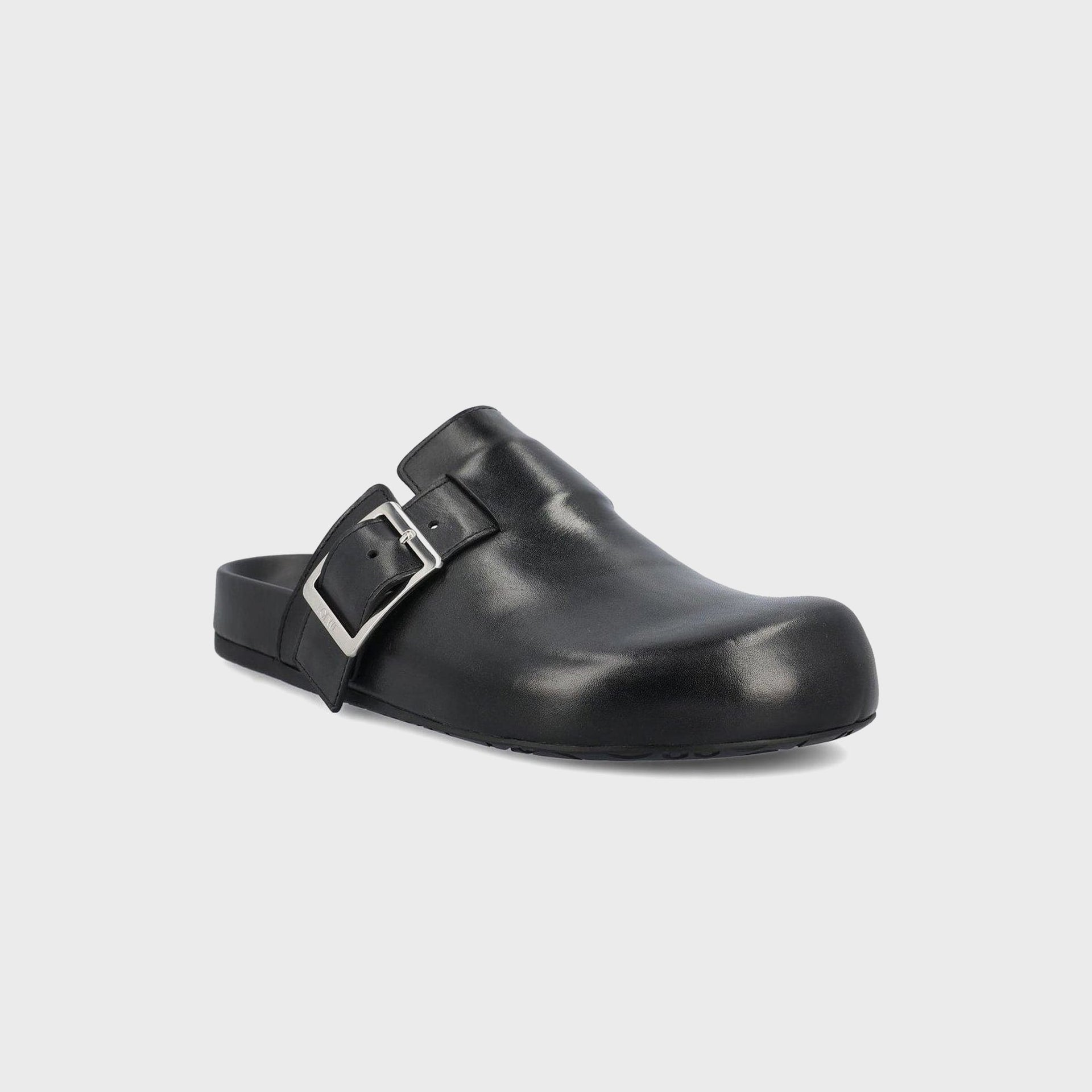 Loewe Ease Buckle Mule - Black