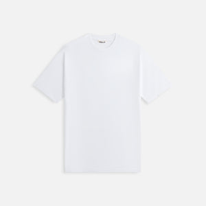 Auralee Seamless Crew Neck Tee - White