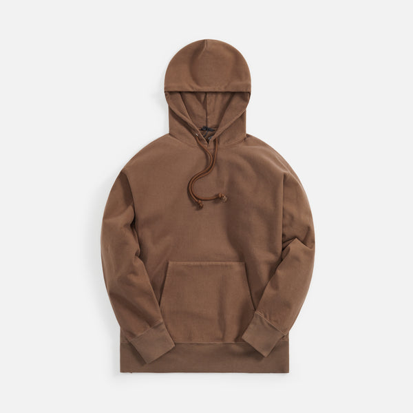 Auralee Super Milled Sweat P/O Parka - Brown – Kith