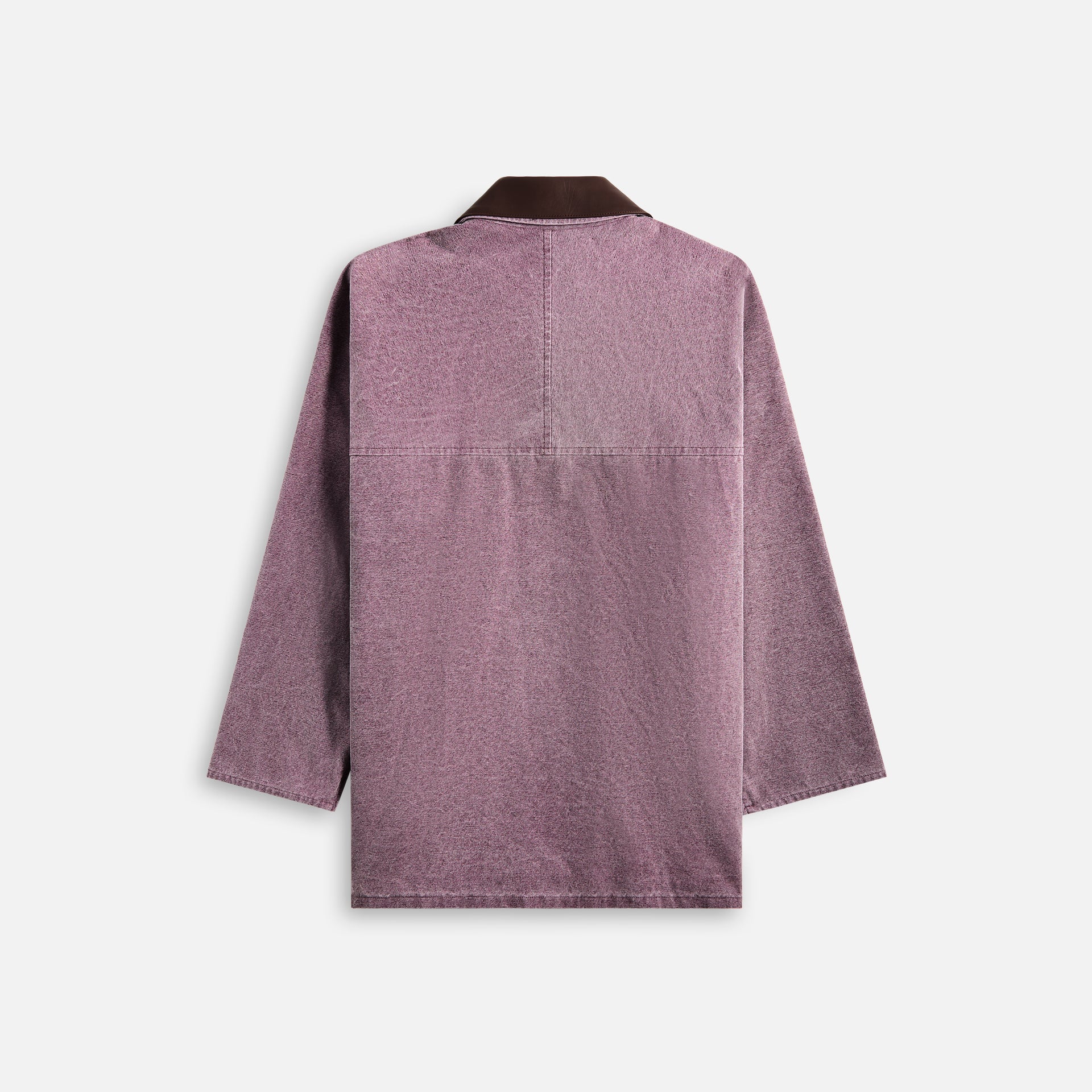 Auralee Washed Organic Canvas Hunting Blouson Purple – Kith