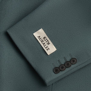 Kith 101 for Auralee Melton Chesterfield Coat - Balsam Green PH