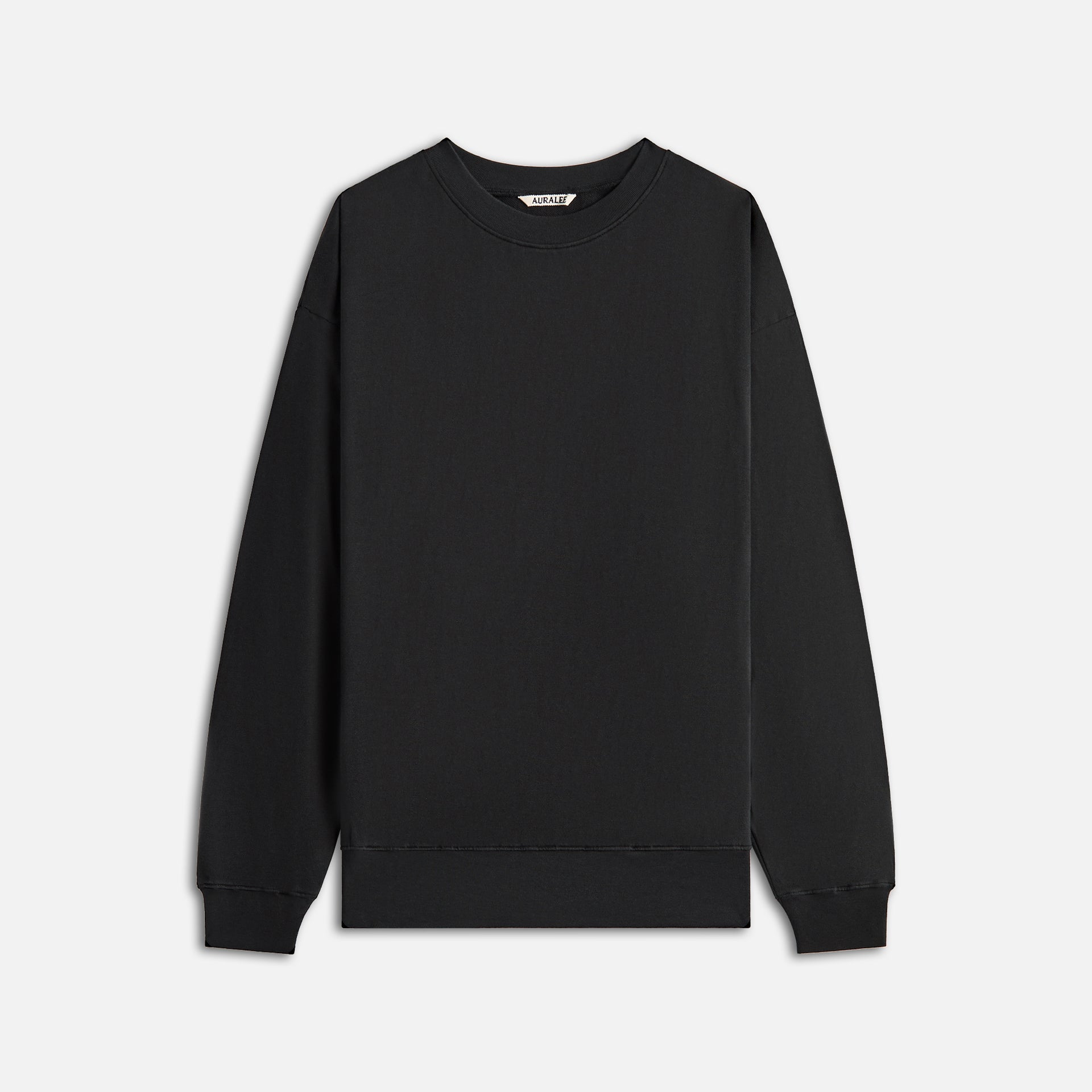 Auralee Super High Gauge Sweater - Black