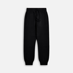 Auralee Baby Cashmere Knit Pants - Top Black