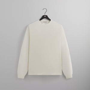 Kith 101 for Auralee Luster Plaiting Long Sleeve Tee - Tofu