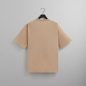 Kith 101 for Auralee Luster Plaiting Tee - Almond Heather