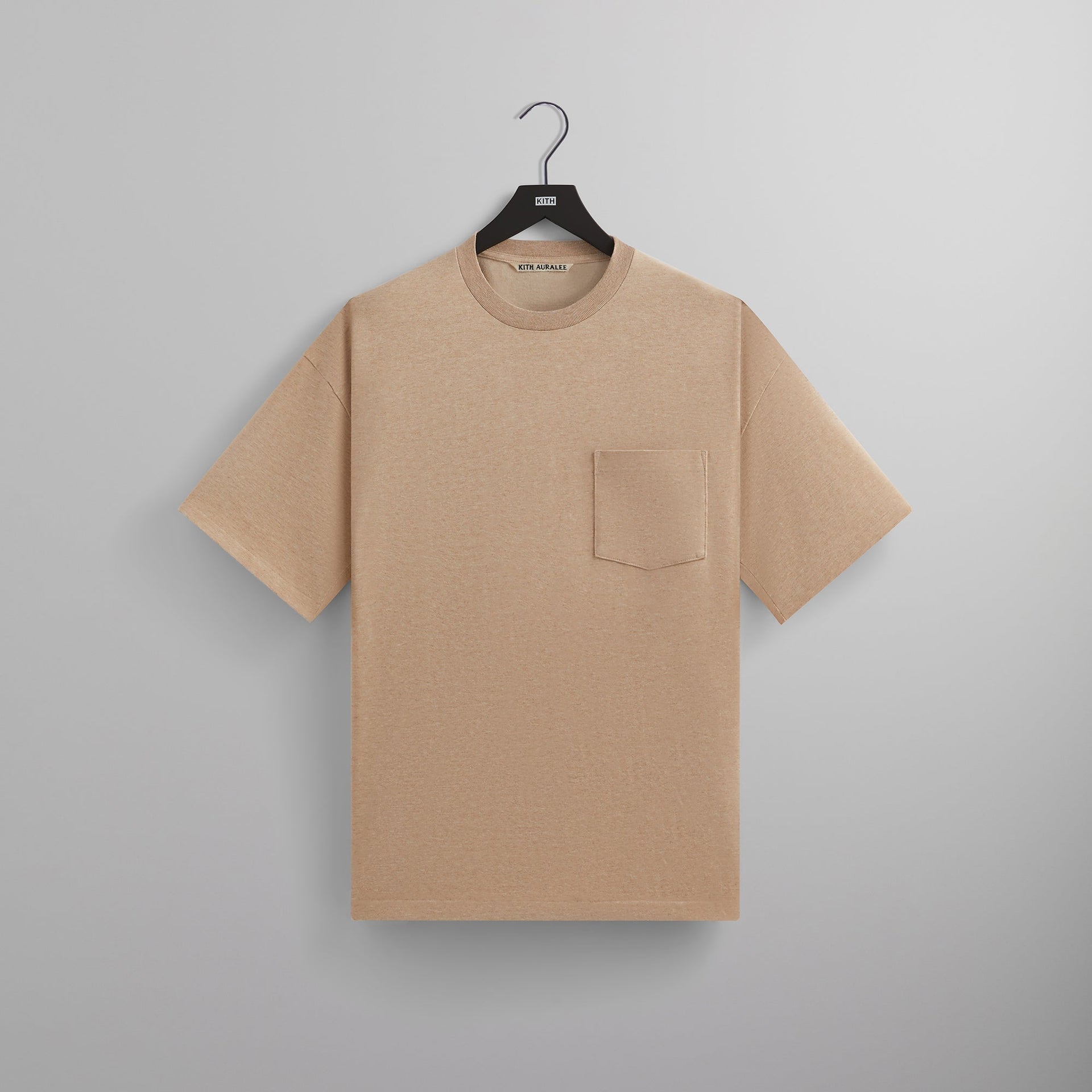 Kith 101 for Auralee Luster Plaiting Tee - Almond Heather PH