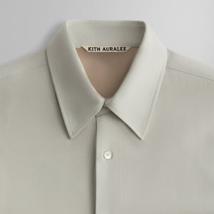 Kith 101 for Auralee Super Light Wool Shirt - Mercury