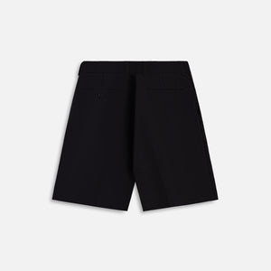 Auralee Hard Twist Finx Linen Chino Shorts - Black