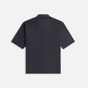 Auralee Selvedge Super Light Denim Shirt - Washed Black