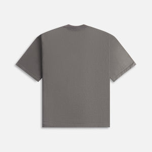 Auralee Stand-Up Tee - Gray
