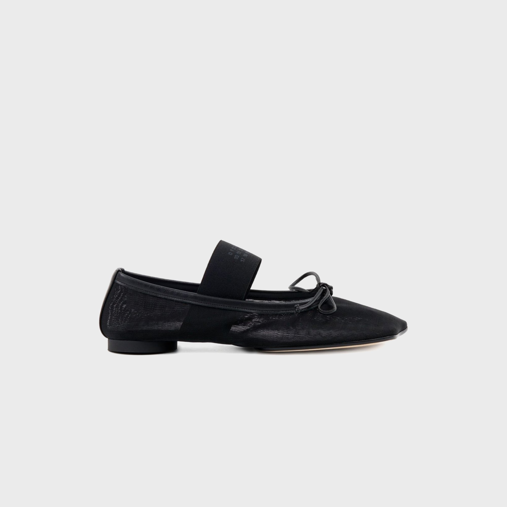 【MM6】 Anatomic Numeric Ballerinas Shoes MM6 Maison Margiela Anatomic Numeric Ballerina - Black – Kith