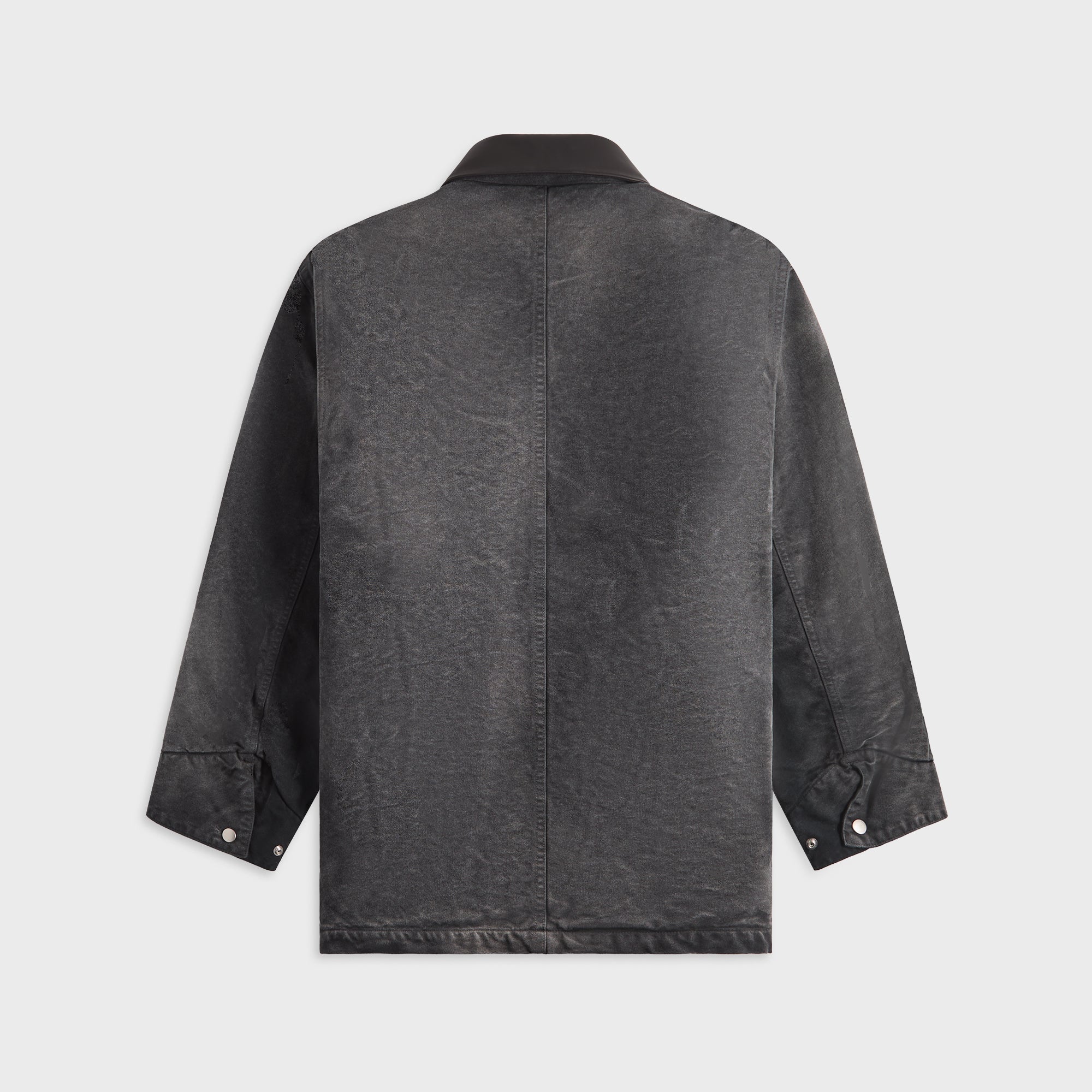 Auralee Product Dyed Organic Cotton Duck Blouson - Faded Black – Kith