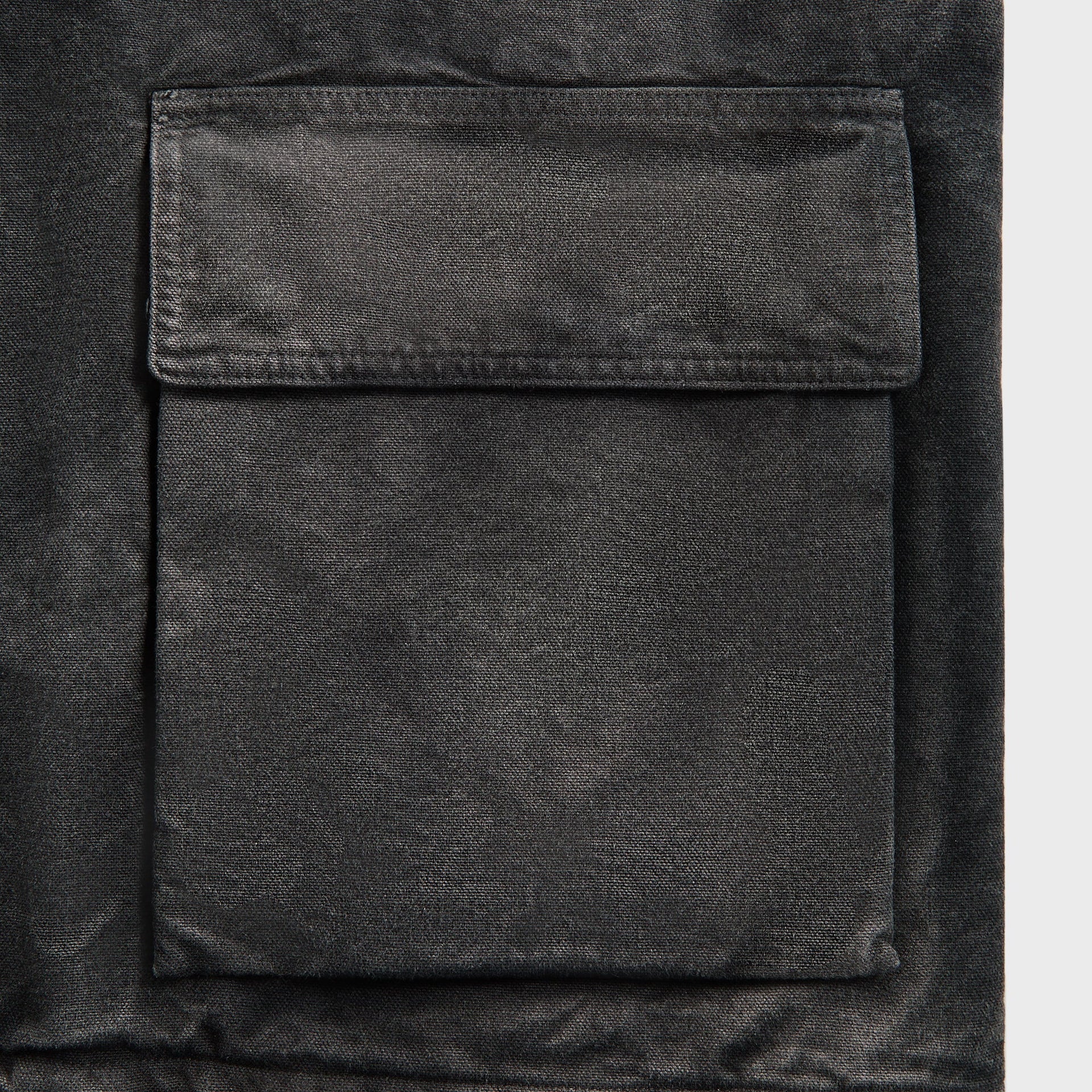 Auralee Product Dyed Organic Cotton Duck Blouson - Faded Black