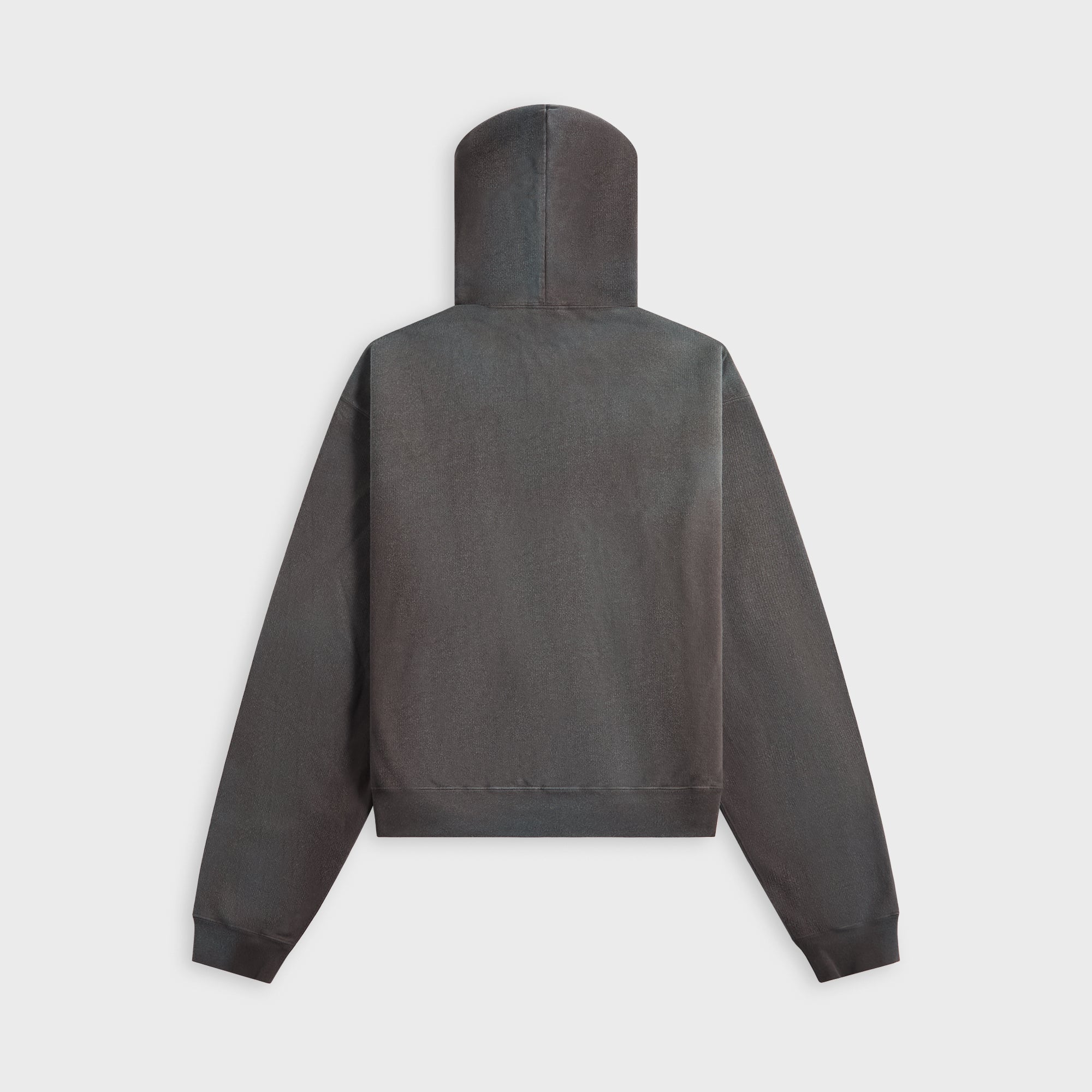 Auralee Product Dyed Pima Light Sweat Zip Parka - Ink Black – Kith