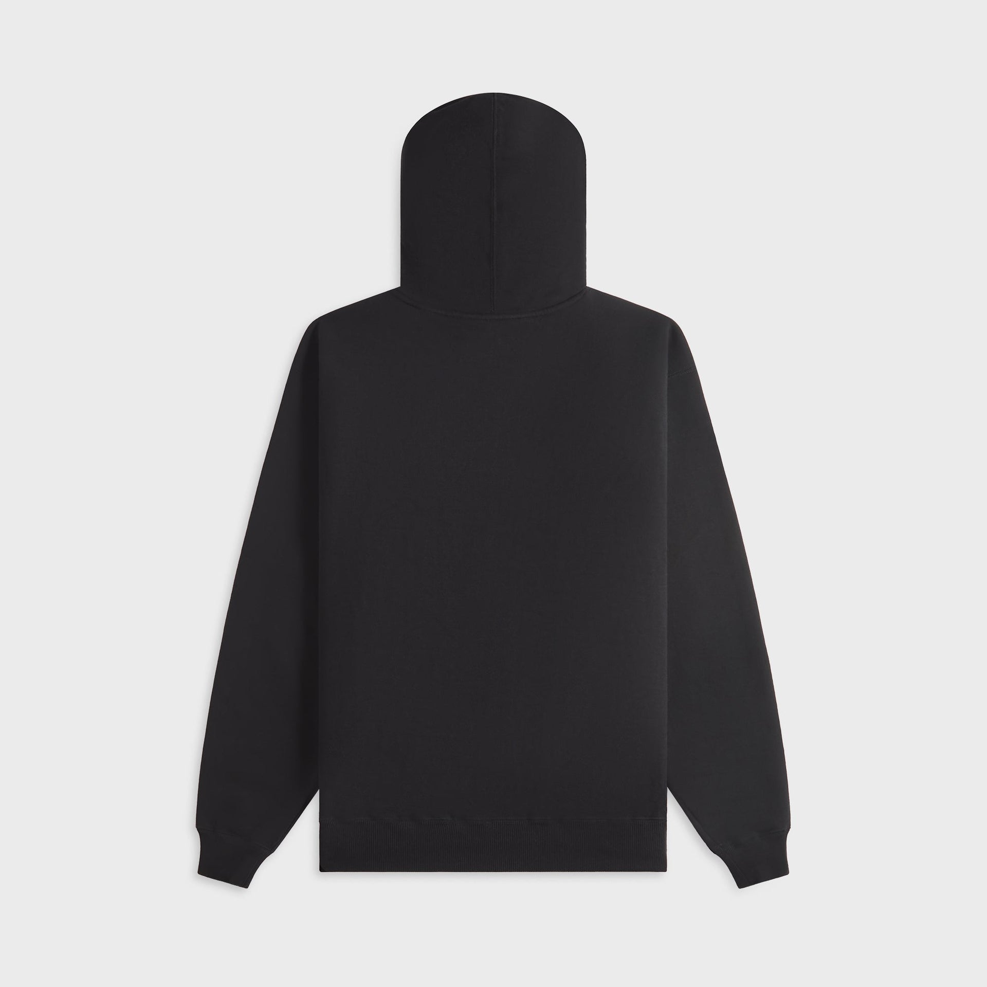 Auralee Smooth Soft BD Sweat Parka - Black