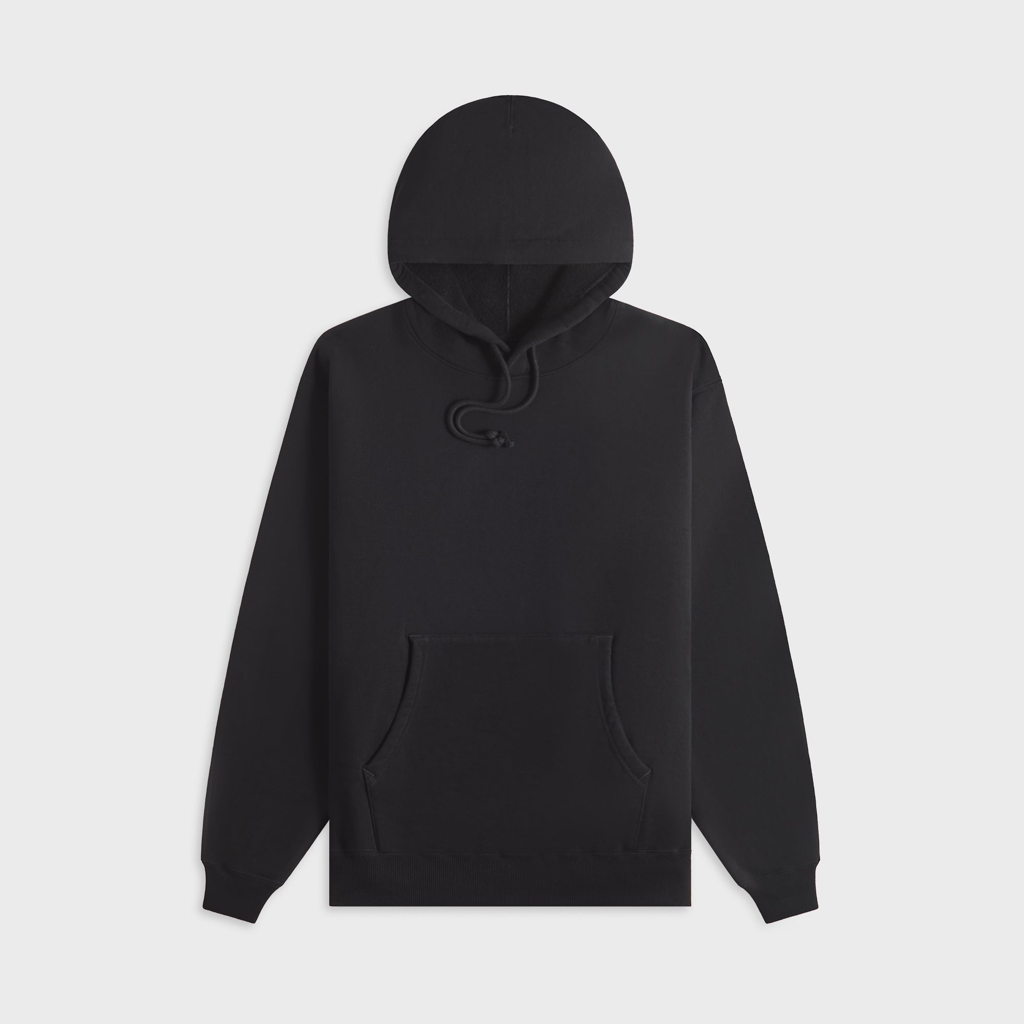 Auralee Smooth Soft BD Sweat Parka - Black – Kith