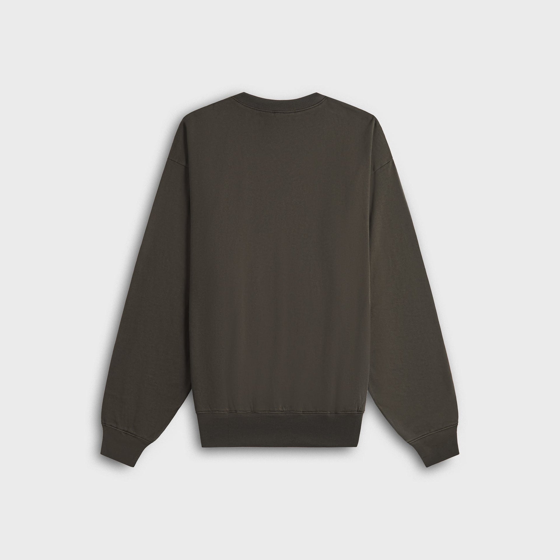 Auralee Super High Gauge Sweat P/O Sweatshirt - Dark Brown