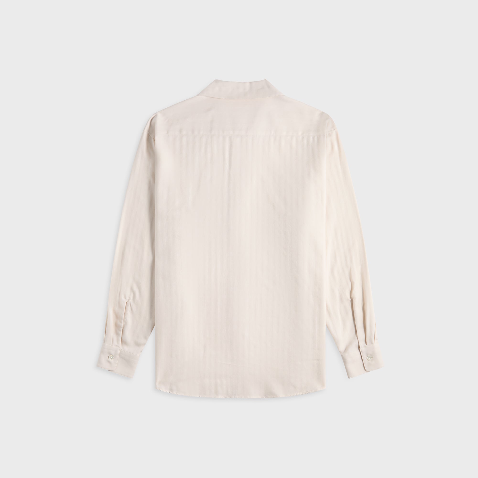 Auralee Cotton Cashmere Herringbone Shirt - Ivory White – Kith