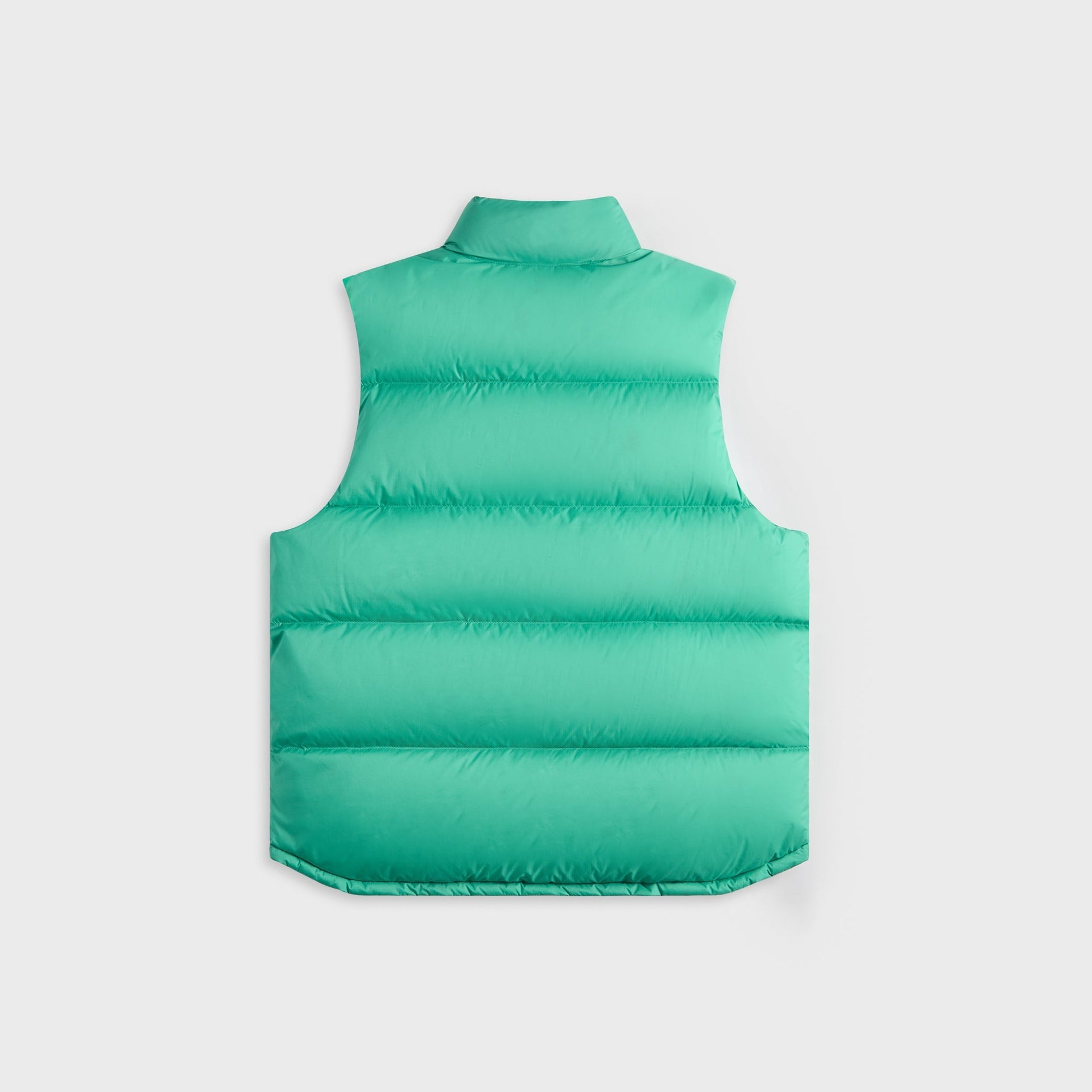 Auralee Super Light Nylon Ripstop Down Vest - Jade Green