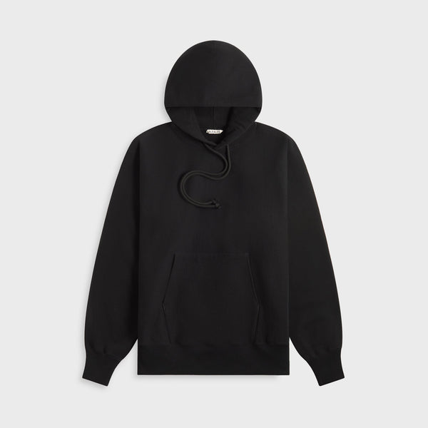 Auralee Smooth Soft BD Sweat P/O Parka - Black – Kith