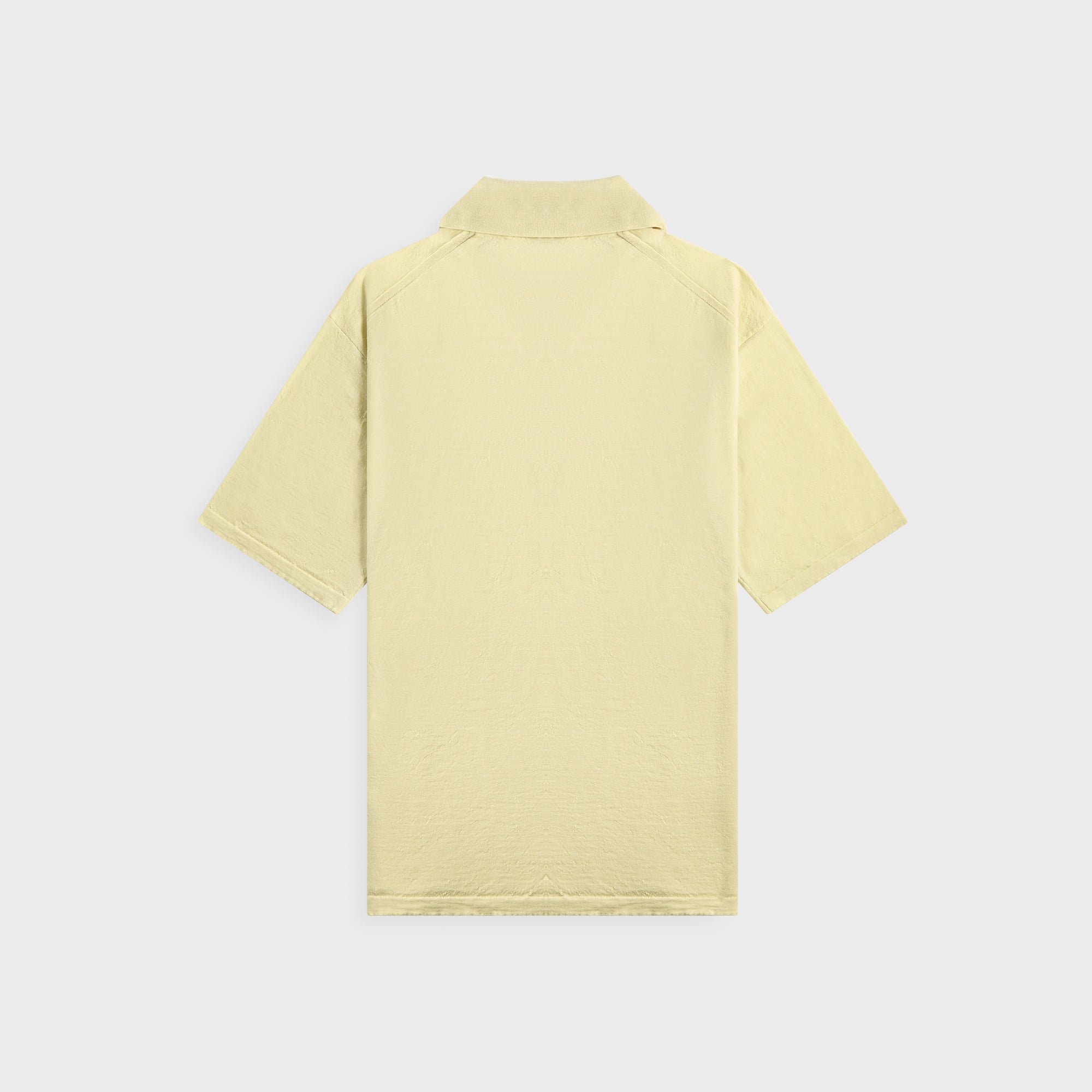 Auralee Product Dyed Wool Knit Polo - Light Pistahio – Kith
