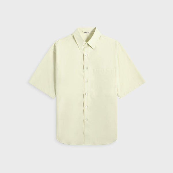 トップス AURALEE BIG HALF SLEEVED SHIRT Namu Shop - Auralee Washed Finx Twill Big Half Sleeved Shirt
