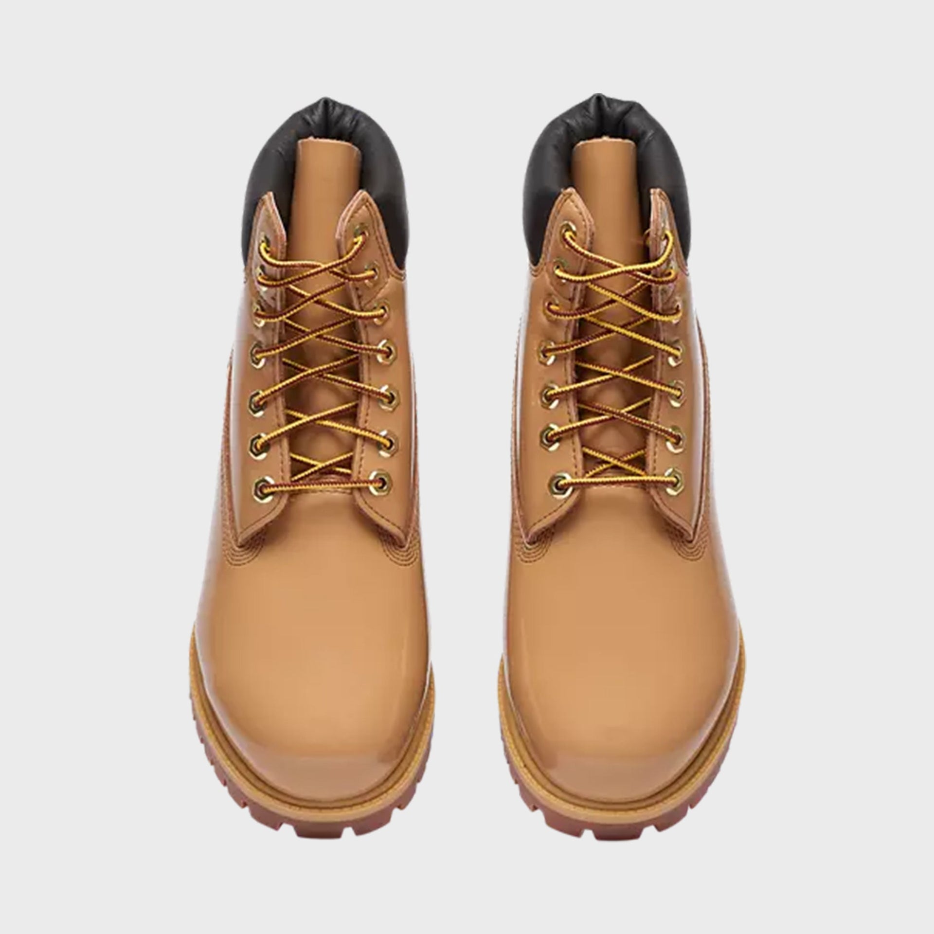 Timberland WMNS 6-Inch Lace Up Waterproof Boot - Beige Full-Grain