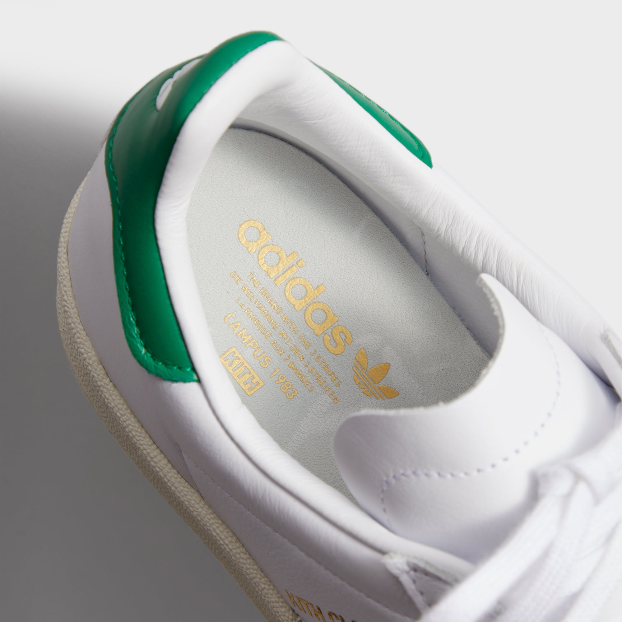 ★25SS★Kith Classics for adidas Originals Campus 80s Kith Classics for adidas Originals Campus 80s - White / Green