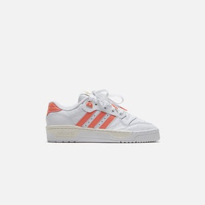 adidas WMNS Rivalry Low 86 Cloud White / Coral Fusion / Gold Metalli – Kith