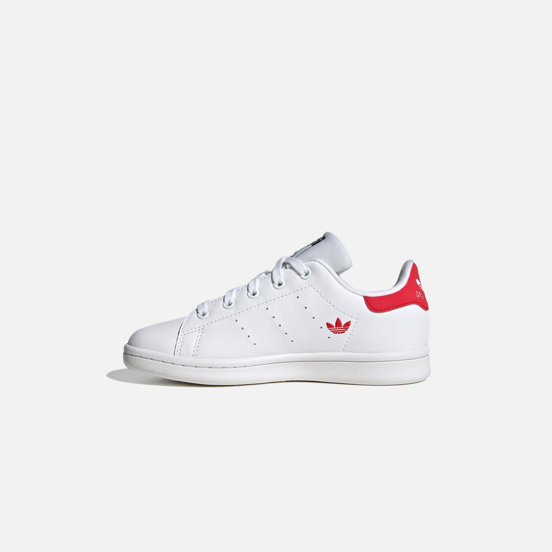 adidas Infant Stan Smith - Chalk White / Core Black / Vivid Red