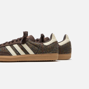 adidas Samba OG - Dark Brown / Cream White / Gum