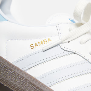adidas Samba OG - Core White / Halo Blue / Gum