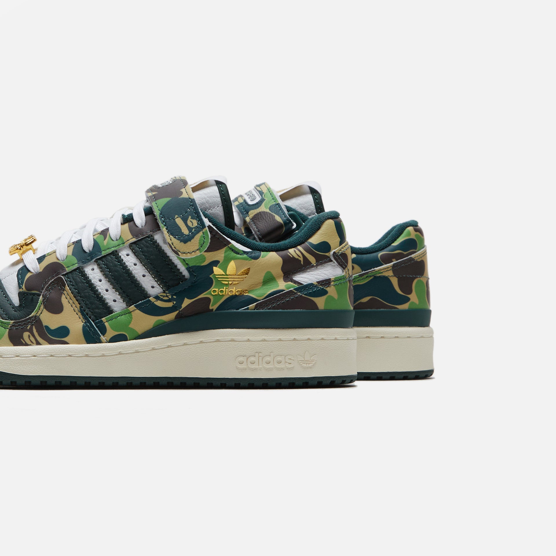 adidas x Bape Forum Low 84 - Green / White