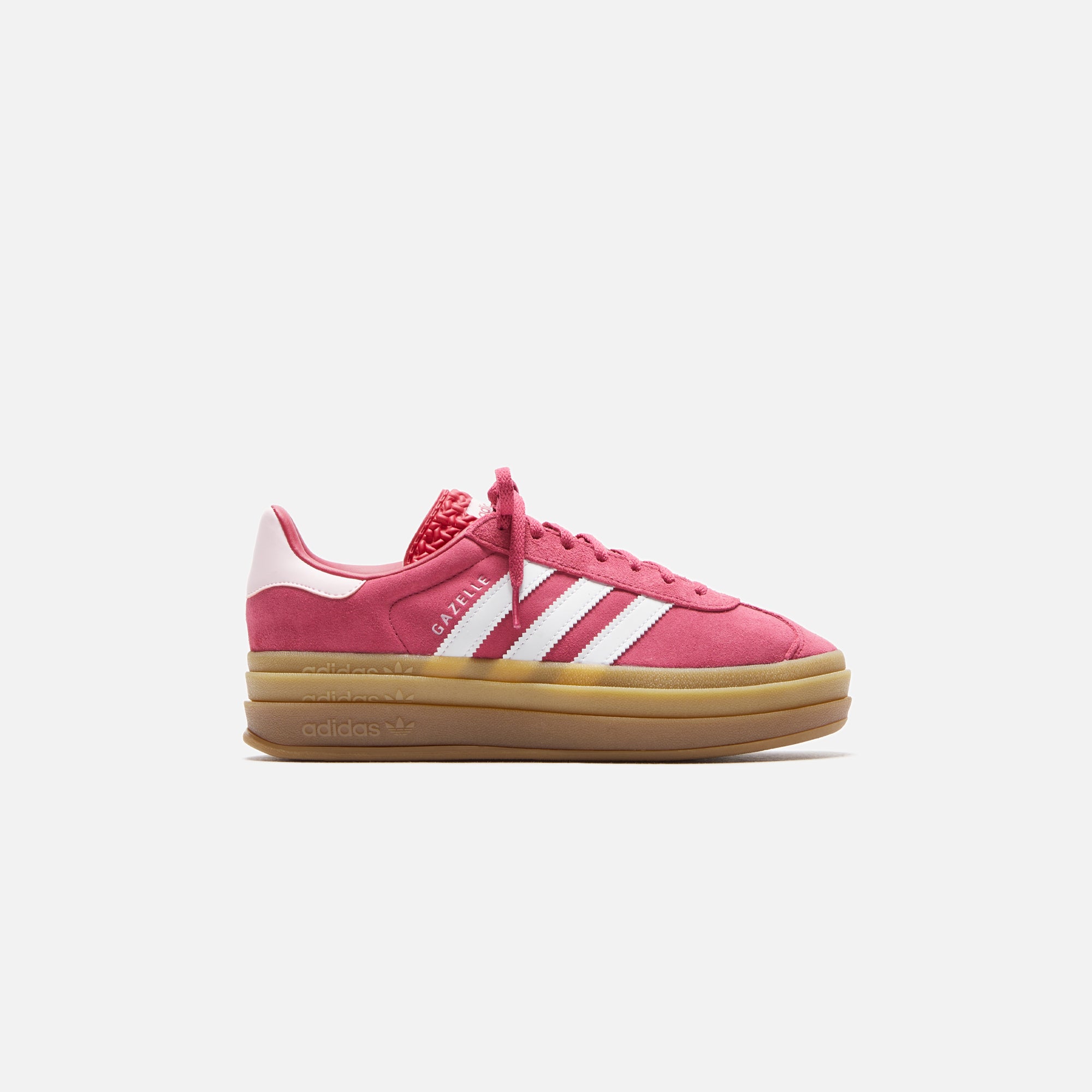 Adidas WMNS Gazelle Bold - Wild Pink / White / Clear Pink – Kith