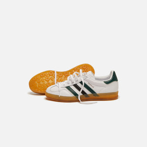 adidas Gazelle Indoor - White / Collegiate Green / Core
