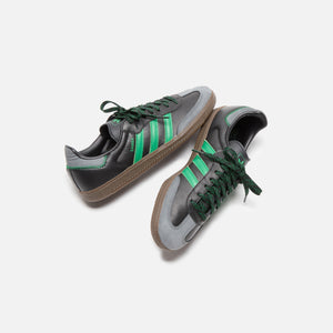 adidas WMNS Samba OG - Core Black / Green / Grey Six