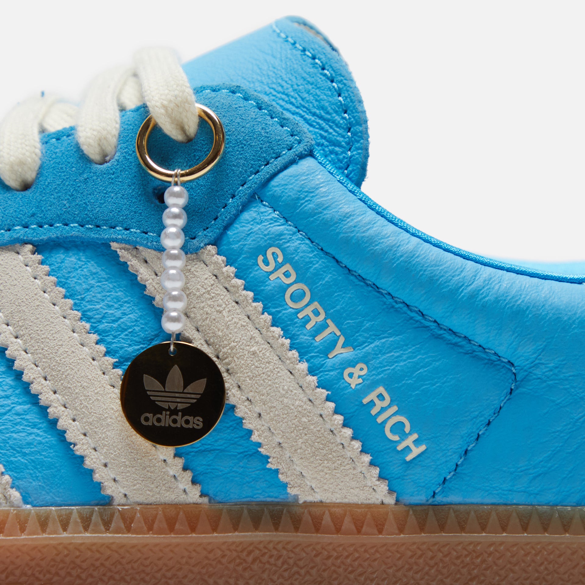 adidas Originals x Sporty & Rich Samba OG - Blue Rush / Crystal White / Gum