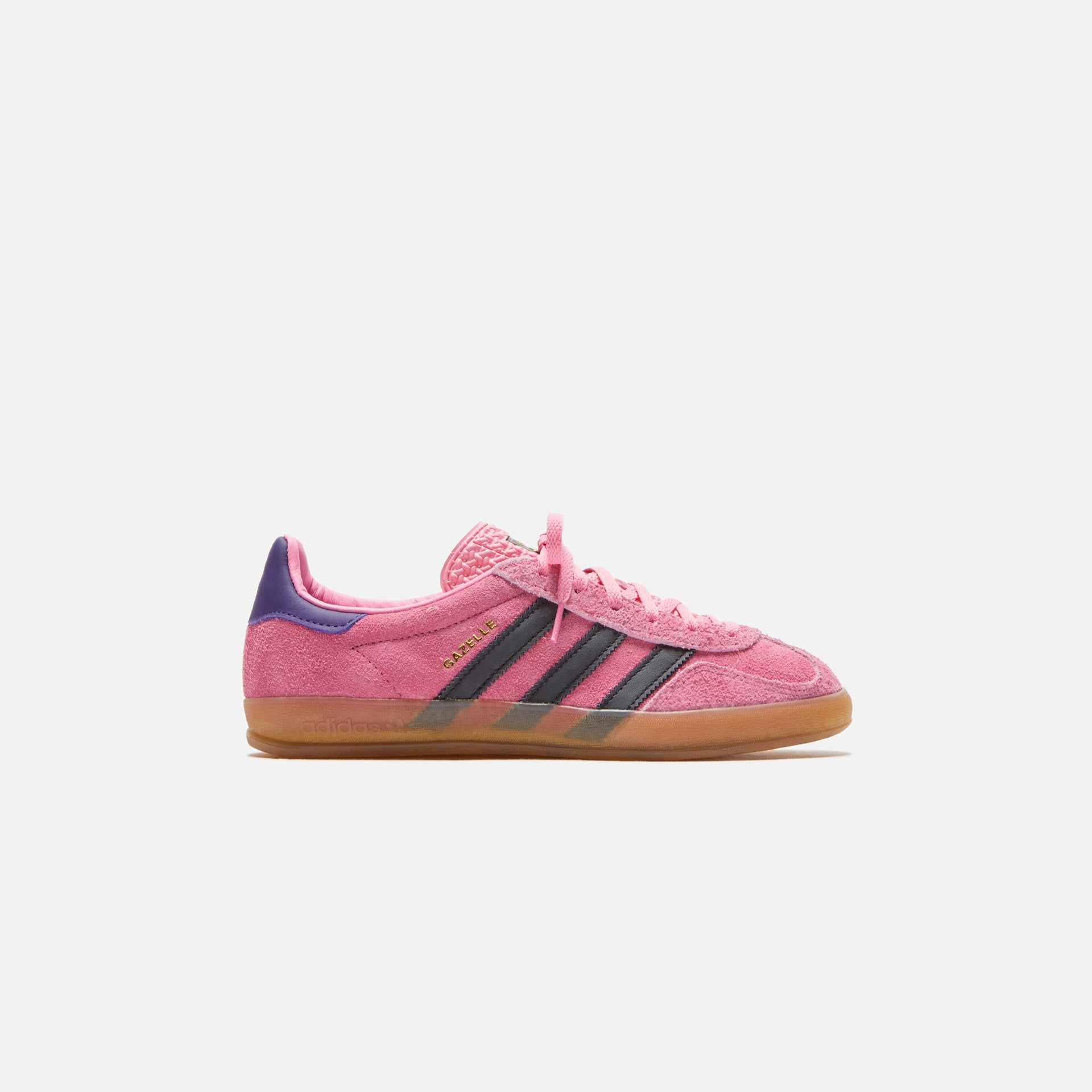 adidas WMNS Gazelle Indoor - Bliss Pink / Core Black / Collegiate Purp Kith adidas WMNS Gazelle Indoor - Bliss Pink / Core Black / Collegiate Purp Kith