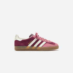 adidas Gazelle Indoor - Maroon / Cloud White / Preloved Crimson