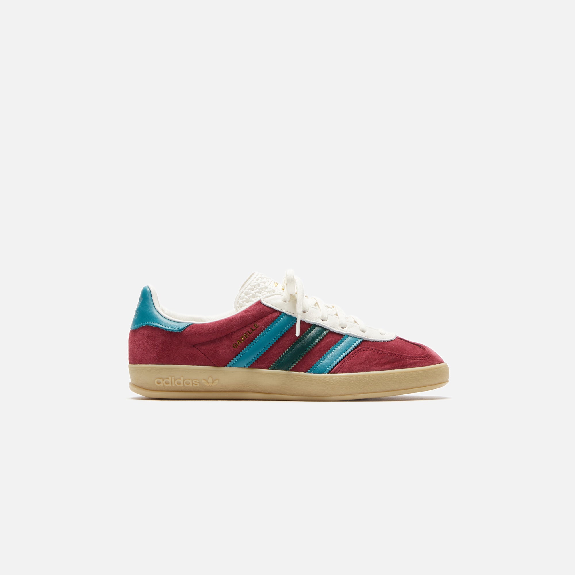 adidas Gazelle Indoor - Collegiate Burgundy / Arctic Fusion / Collegiate  Green