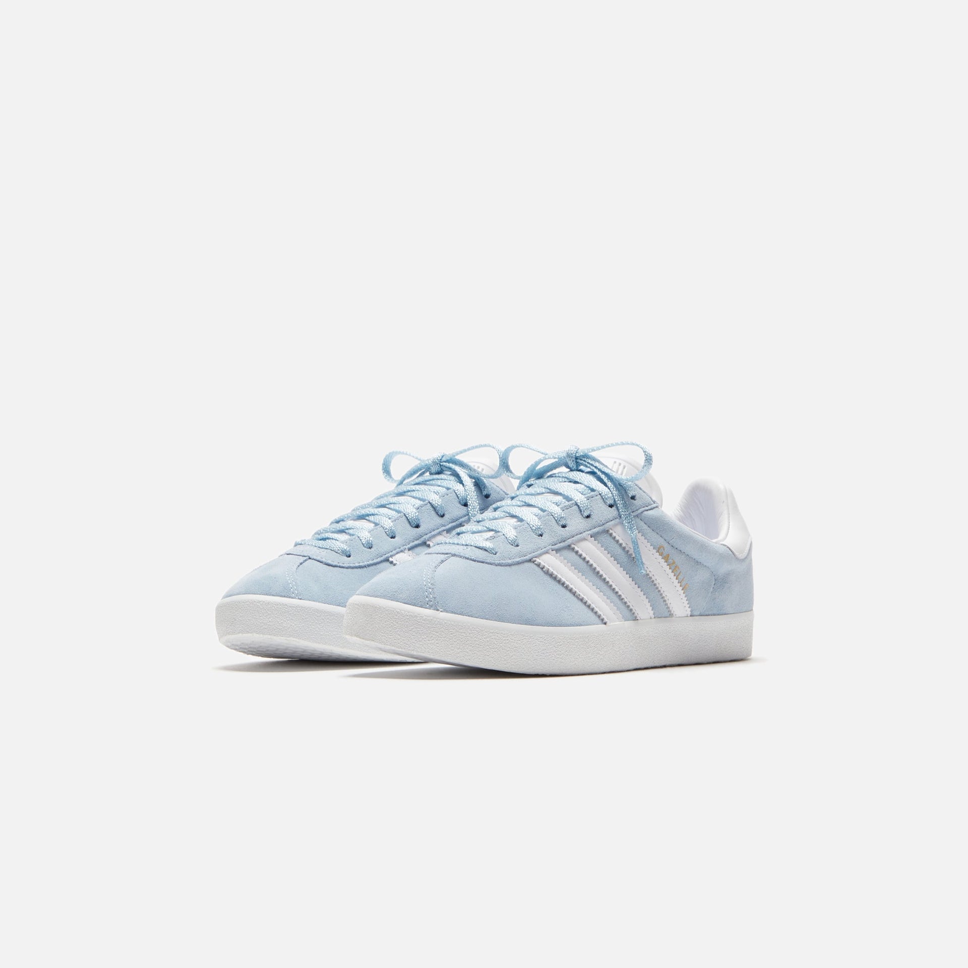 adidas Gazelle 85 - Clear Sky / White / Gold